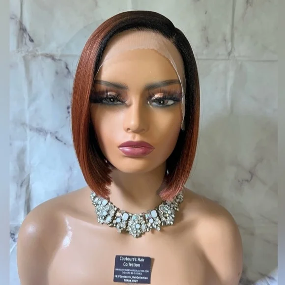 Sleek Ombre Bob Wig